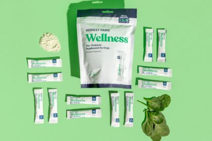 white and green plastic pack